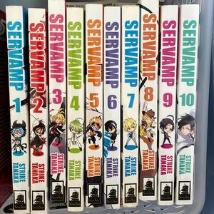 Servamp books 1-10